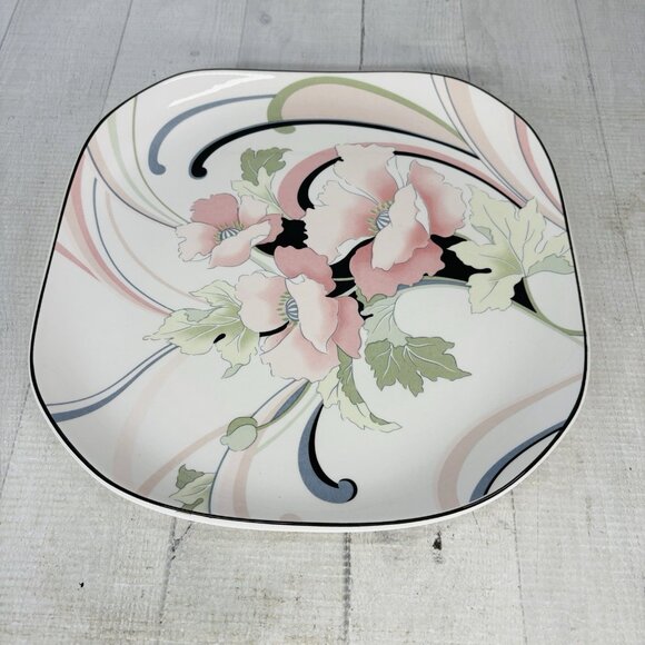 Sango Quadrille ANASTASIA  Andre Richard Floral Oriental Dinner Plates Set of 4 - Picture 6 of 16